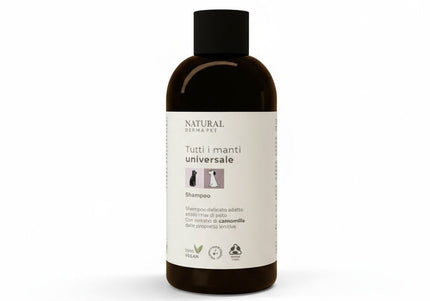 Natural Derma Pet Gentle Soothing Shampoo – Chamomile Infused, Mild Formula for Sensitive Coats