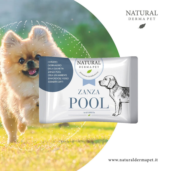 Natural Derma Pet Functional Cleaning Wet Wipes – Insect Repellent with Essential Oils, 35 Pack