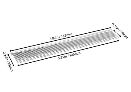 Eye Envy ProGlide Cat Comb – Fine Stainless Steel Teeth, Smooth De-Shedding Performance