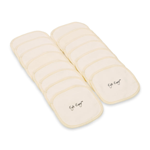 Eye Envy Washable Reusable Applicator Pads – Soft Cotton, Gentle Application, Durable Design