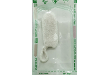 Micromed Tooth Care Reusable Dog Toothbrush with Silver Ions, Medium Size, Antibacterial