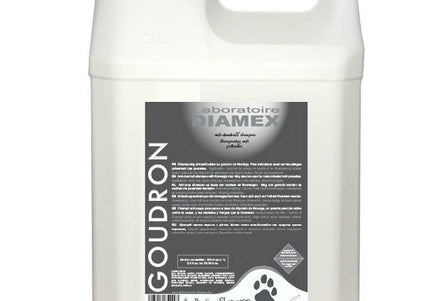 Diamex Goudron Anti-Dandruff Shampoo – Tar and Wheat Protein Concentrate, 5L