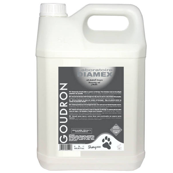 Diamex Goudron Anti-Dandruff Shampoo – Tar and Wheat Protein Concentrate, 5L