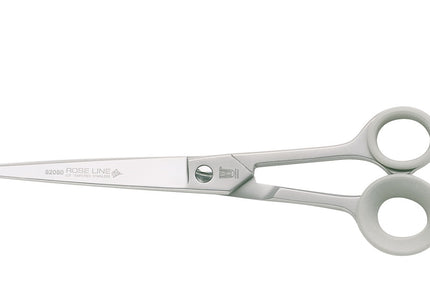 Witte Rose Line 8" Straight Grooming Scissors – Micro-Bevel Edge, Precision Cutting