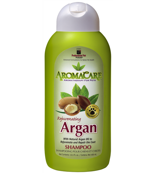 PPP AromaCare Argan Oil Shampoo – Concentrated Rebuilding Formula with Regenerating Argan Oil, 400ml