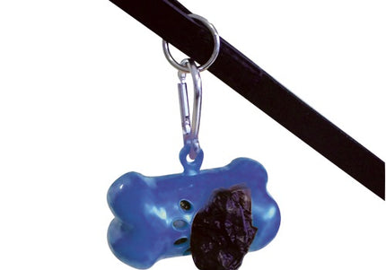 Chadog Waste Bag Dispenser – Compact Holder with Two Free Rolls, Convenient Cleanup Solution