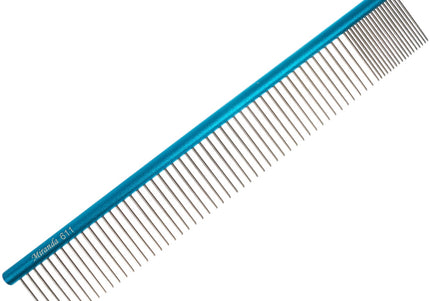 Miranda 611 Professional Grooming Comb 30cm – Large Mixed Tooth Spacing 80/20 Design