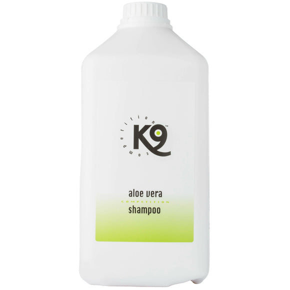 K9 Aloe Vera Shampoo – Concentrated Gentle Formula with Soothing Aloe, 2.7L Bottle