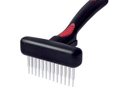 Chadog Ideal Dog Telescopic Grooming Comb with 13 Rotating Teeth