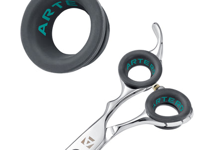 Artero Pluton Silicone Insert – Black Silicone Ring for Scissors, Comfortable Grip