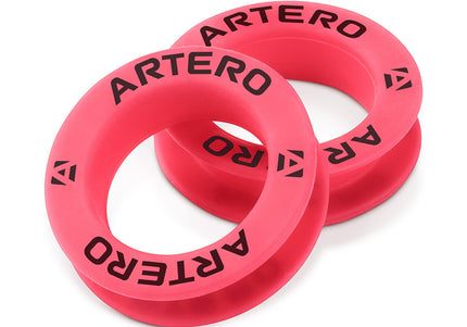 Artero Marte Silicone Insert – Red Soft Grip Ring for Grooming Scissors, Ergonomic Comfort