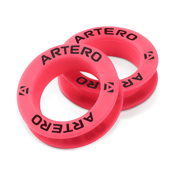 Artero Marte Silicone Insert – Red Soft Grip Ring for Grooming Scissors, Ergonomic Comfort