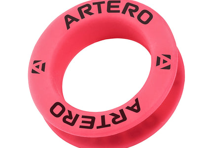 Artero Marte Silicone Insert – Red Soft Grip Ring for Grooming Scissors, Ergonomic Comfort
