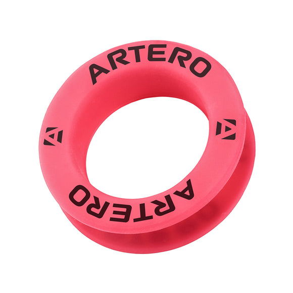 Artero Marte Silicone Insert – Red Soft Grip Ring for Grooming Scissors, Ergonomic Comfort