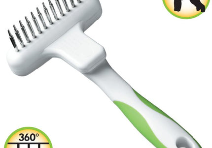 Andis Cross-Comb – Innovative Grooming Tool with 13 Rotating Tines for Effortless Detangling