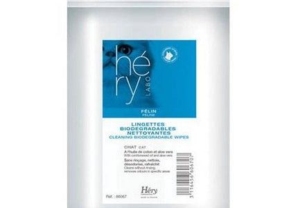 Hery Feline Wet Wipes – Gentle Aloe-Infused Cleaning Cloths, 25 Pack