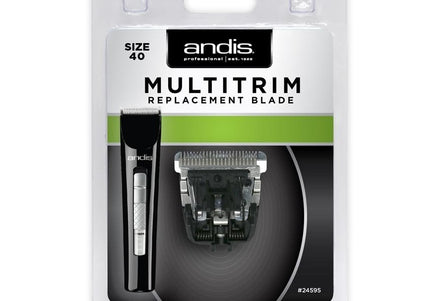 Andis MultiTrim Blade No. 40 – Precision 0.25mm Stainless Steel Replacement, Durable Design