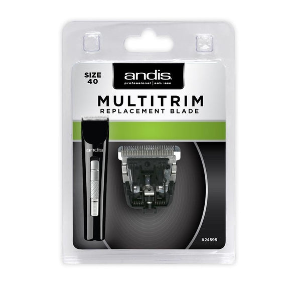 Andis MultiTrim Blade No. 40 – Precision 0.25mm Stainless Steel Replacement, Durable Design