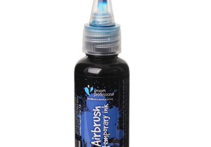 Groom Professional Airbrush Temporary Ink 30ml – Brown, Quick-Drying Color Formula
