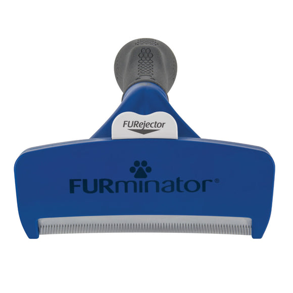 FURminator Short Hair Deshedding Tool – Large Size, Ergonomic Handle, Reduces Shedding