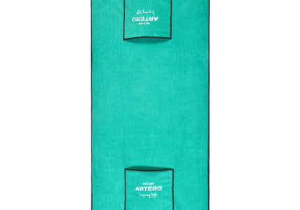Artero Zumba Microfiber Grooming Towel 100x50cm – Quick-Dry Design with Hand Pockets