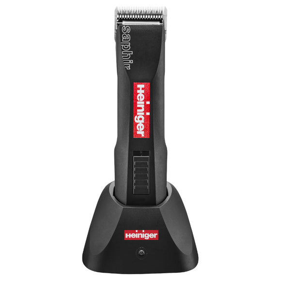 Heiniger Saphir Basic Cordless Grooming Clipper – Professional Razor with No. 10 Blade and Battery