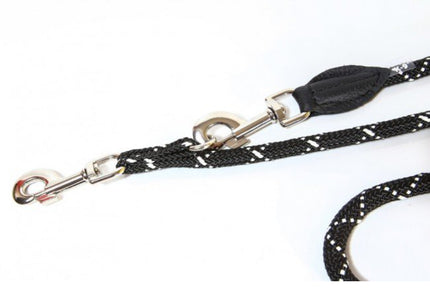 Julius-K9 IDC Adjustable Rope Leash 1.2x200cm – Detachable, Durable Nylon Lead