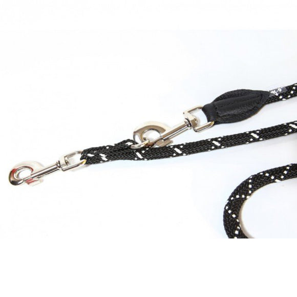 Julius-K9 IDC Adjustable Rope Leash 1.2x200cm – Detachable, Durable Nylon Lead