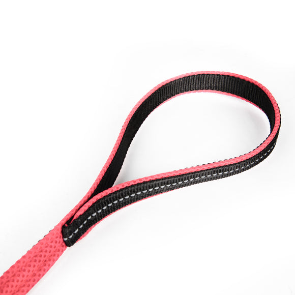 Julius-K9 Powair Leash Large – Lightweight Breathable Dog Leash in Red, Durable Design