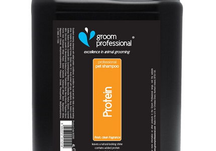 Groom Professional 2in1 Protein Shampoo – Conditioning Concentrate with Protein, 4L Bottle