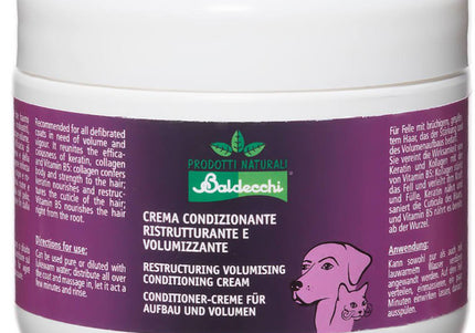 Baldecchi Restructuring Volumising Conditioning Cream – Collagen Keratin Mask, Concentrated Formula, 25 Pack