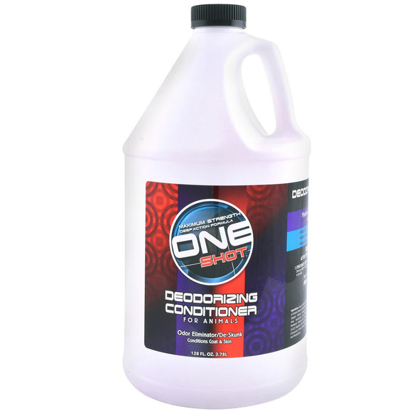 One Shot Deodorizing De-Skunk Conditioner – Professional Concentrated Formula, Highly Effective Odor Removal, 3.8L