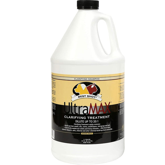 Best Shot UltraMax Pro Clarifying Shampoo – Concentrated Deep Clean Formula, 4.1L