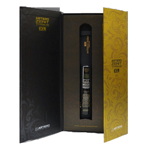 Artero Zenit Titanium Professional Hair Straightener – Titanium Plates and LCD Display, Salon Quality