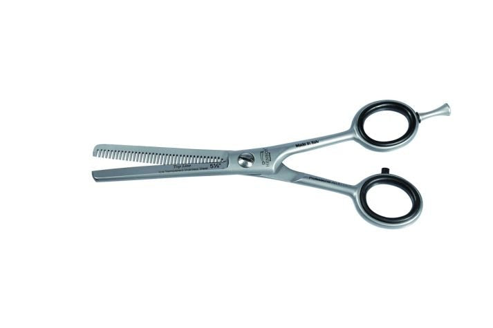 Henbor Top Line Single-Sided Thinning Shears 5.5in – 37 Notches, Precision Blades