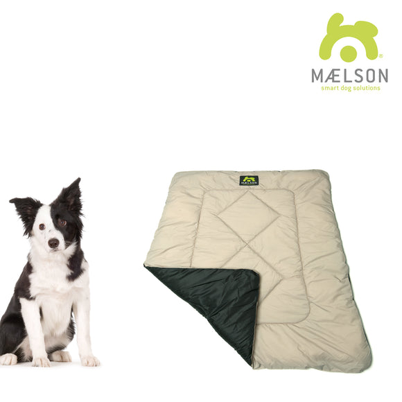 Maelson Cozy Roll Travel Dog Bed XL – Soft Foldable Mat with Protective Cover