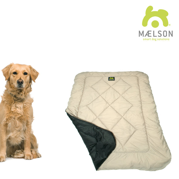 Maelson Cozy Roll Travel Dog Bed XL – Soft Foldable Mat with Protective Cover