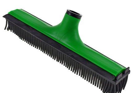 V7 Rubber Grooming Broom – Telescopic Pole, Innovative Red Design, Efficient Hair Removal
