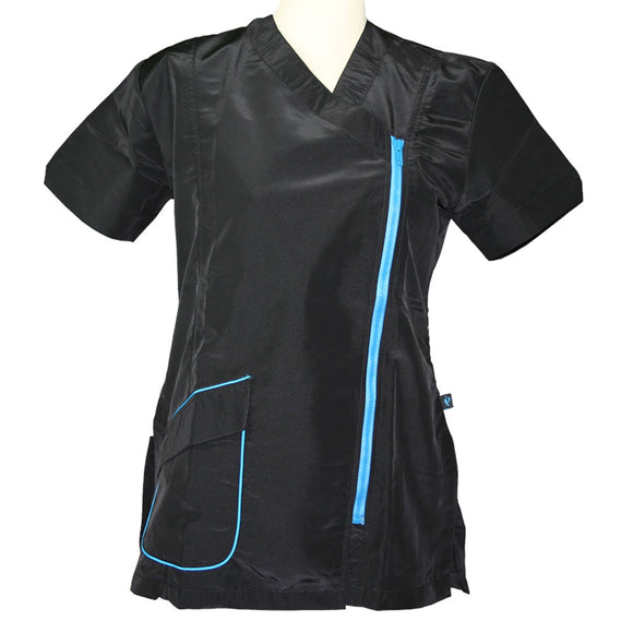 Groom Professional Modena Blue Grooming Sweatshirt – 4XL, Lightweight with Blue Trim