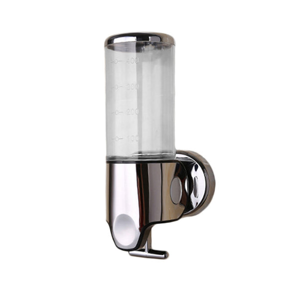 Chadog Shampoo Dispenser 500ml – Wall-Mounted Refillable Bottle, Durable and Easy-Use Design