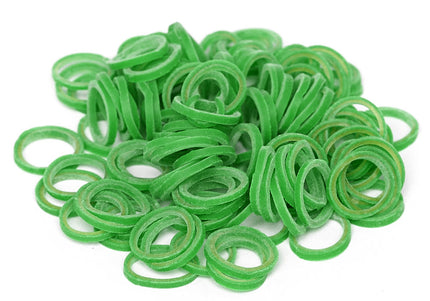 Paw Marks Latex Bands 9.5mm – Super Durable Thick Black Bands, 1000 Pack Professional Quality