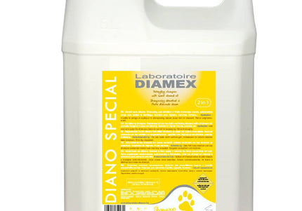 Diamex Diano Special Shampoo – Almond Oil Concentrate, Eases Combing, 5L Bottle