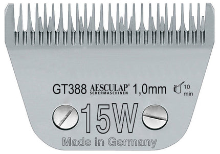 Aesculap Snap-On No. 15W Wide Stainless Steel Blade – 1mm Precision Cutting