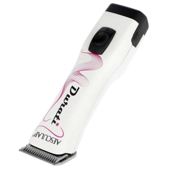 Aesculap Durati White Cordless Clipper – Lightweight Professional Grooming Tool with Single Battery