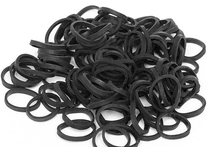 Paw Marks Latex Wrapping Bands 16mm – Super Durable Large Hair Curlers, 1500 Sky Blue Pieces