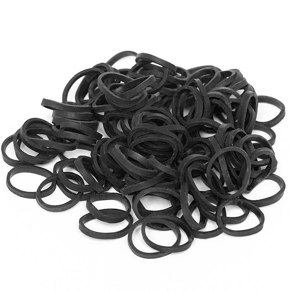 Paw Marks Latex Wrapping Bands 16mm – Super Durable Large Hair Curlers, 1500 Sky Blue Pieces