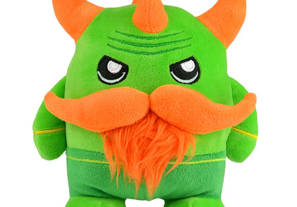 Dashi Agnar Plush Toy – Soft 16cm Squeaky Green Creature, Durable Playtime Fun