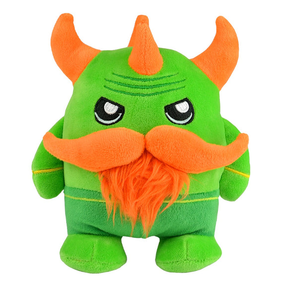 Dashi Agnar Plush Toy – Soft 16cm Squeaky Green Creature, Durable Playtime Fun