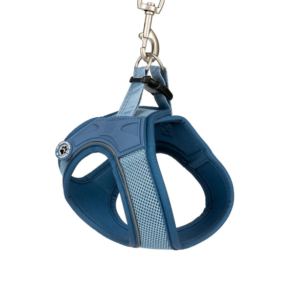 Max&Molly Air Vest Dog Harness Matrix 2.0 Ocean – Pressure-Free Design with QR ID Tag, Blue XL