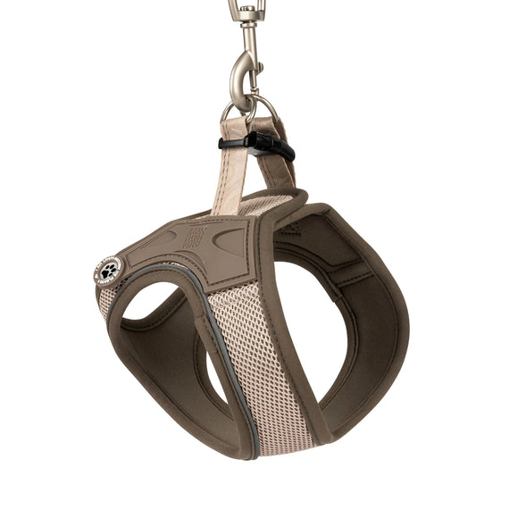 Max&Molly Air Vest Matrix 2.0 Dog Harness – Pressure-Free, QR ID, Sand Beige, Small